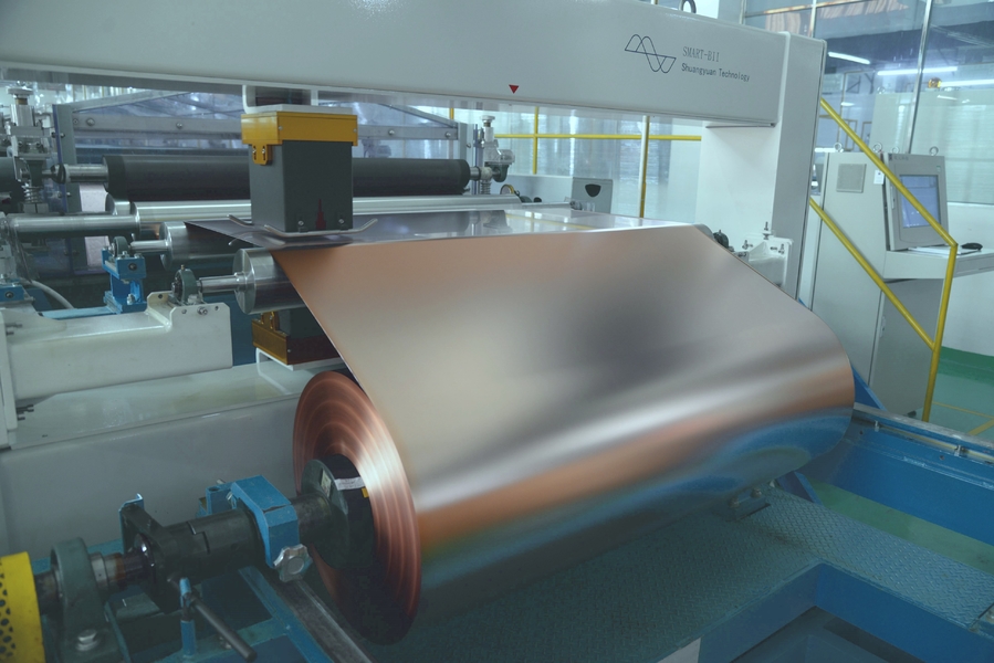 JIMA Copper Fabrik Produktionslinie
