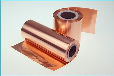 Rote 12um dünne Kupferfolie aus Lithium-Ionen-Batterie, RoHS-Genehmigung Kupferbleche