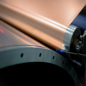 18μM RTF-Rückwärts Kupferfolie für die PCB-Board-Fertigung / hochgeschwindige Kupferplattierte Laminate